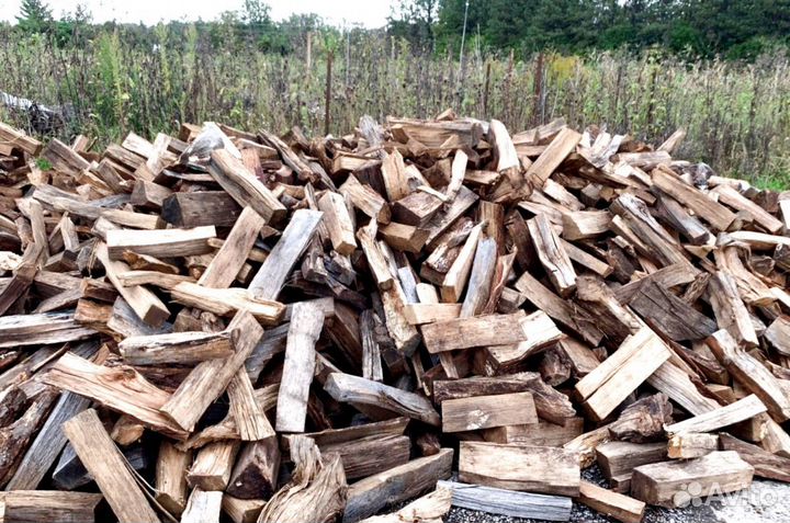 Дрова крупнонаколотые