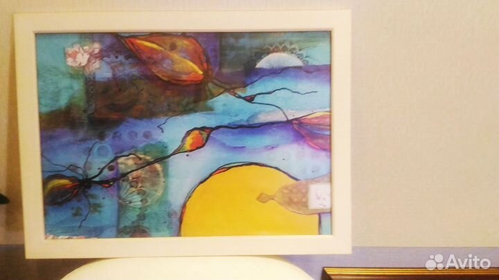 Картина под стеклом 3 вида