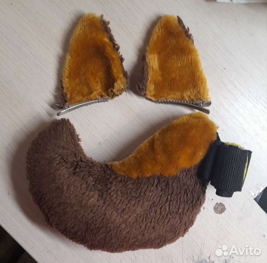 Собачие хвост и ушки