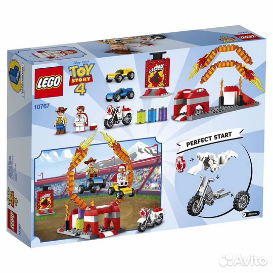 Lego 10767 Toy Story Трюковое шоу Дюка Бубумса