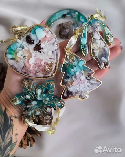 Новогодние игрушки ручной работы