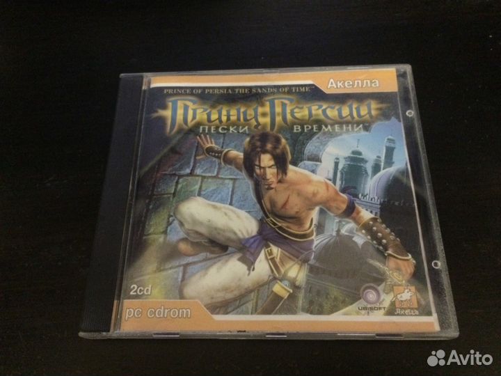 Принц Персии Пески времени 2CD лицензия Акелла