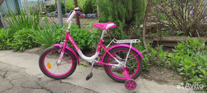 Детский велосипед бу 16