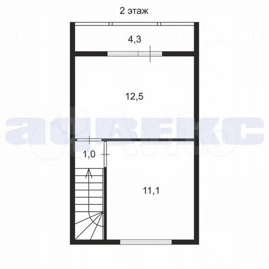 2-к. квартира, 52 м², 2/2 эт.