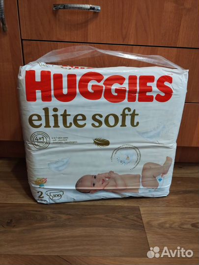 Памперсы Huggies elit soft 2