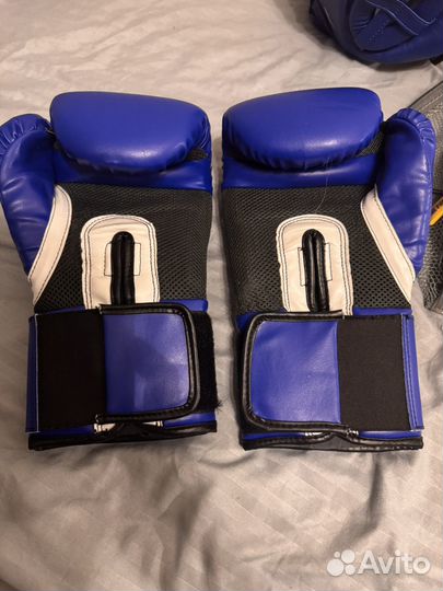 Боксерские перчатки 12 oz кожаные