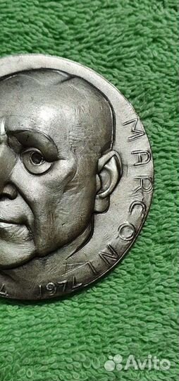 Медаль 100 лет со дня рождения Гульельмо Маркони