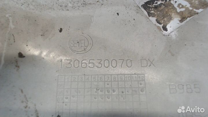 Ресничка под фару Citroen Jumper (Relay), 2008