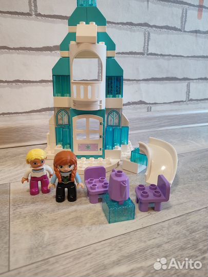 Lego duplo замок эльзы