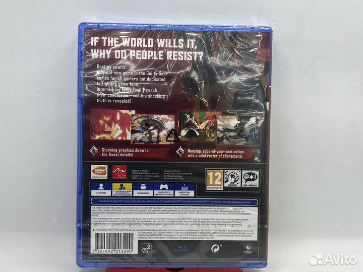 Guilty Gear strive Ps4