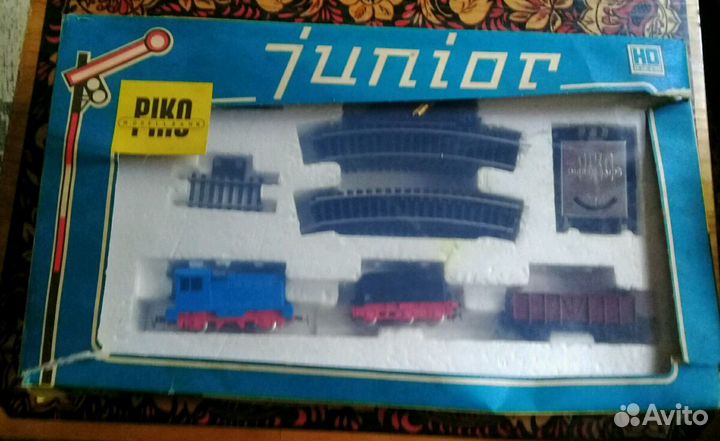 Игрушка техника Железная дорога Pico Огонек