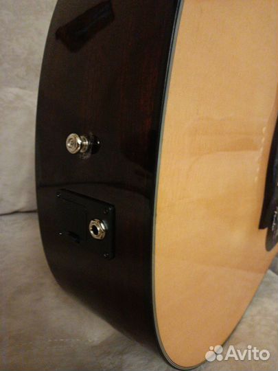 Трансакустическая гитара fender CD60