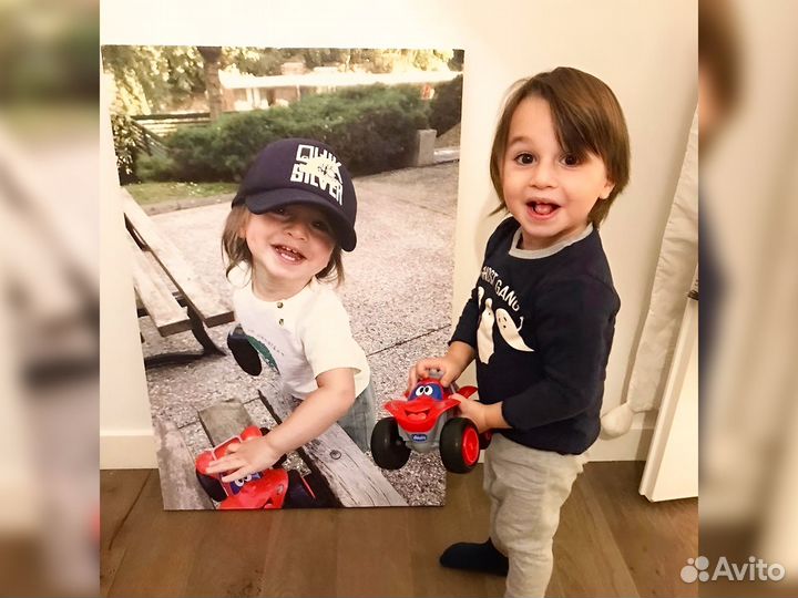 Портрет по фото на холсте, Картина на холсте