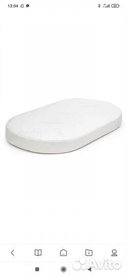 Овальный матрас 125 75 10