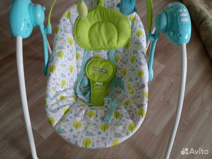 Электронные качели для новорожденных