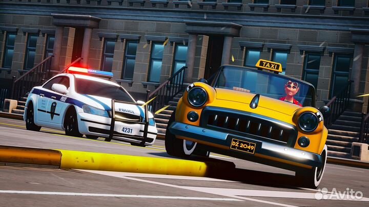 Taxi Chaos. Bundle Pack (код загрузки) Nintendo Switch, русские субтитры