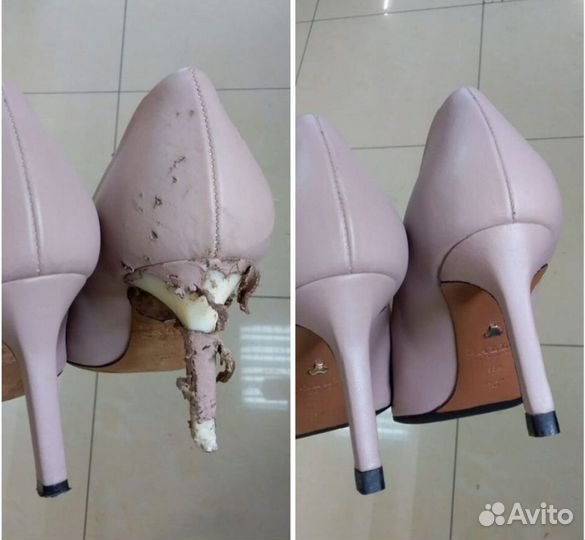 Реставрация покраска кожаных изделий