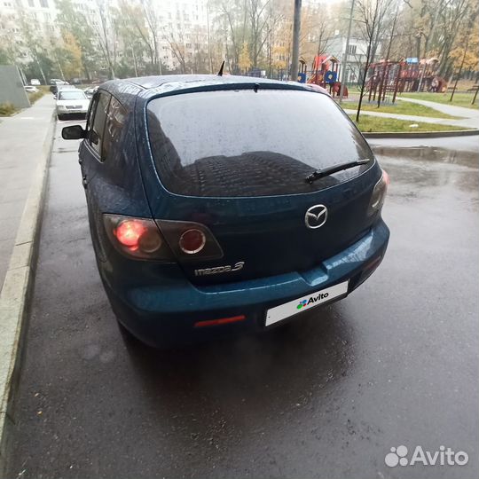 Mazda 3 1.6 МТ, 2007, 183 790 км