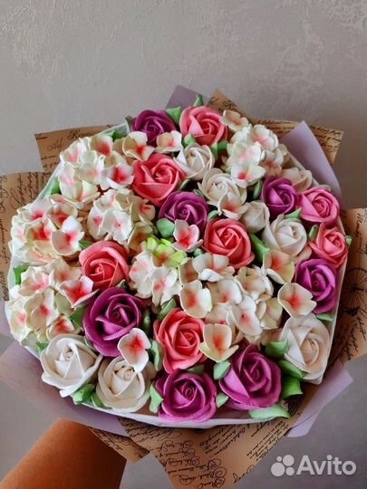 Зефирный букет ко дню учителя