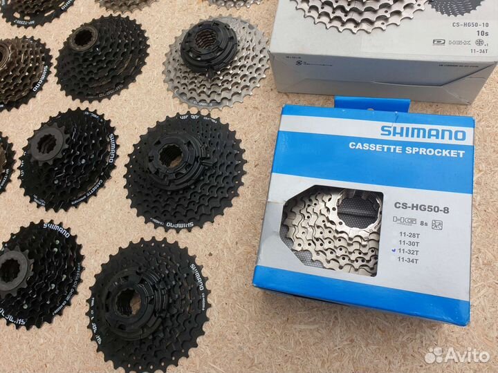 Кассеты и трещотки Shimano 6/7/8/9/10/11 original