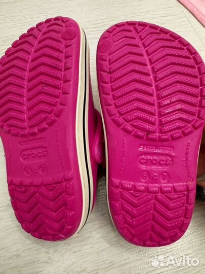 Crocs для девочки С 6 7