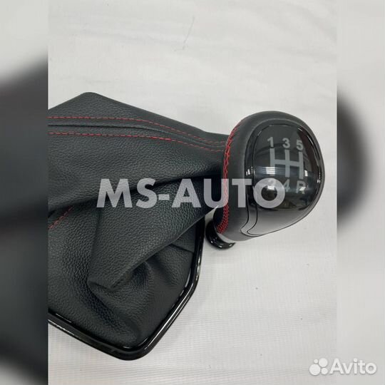 Ручка кпп Priora 2 красная строчка