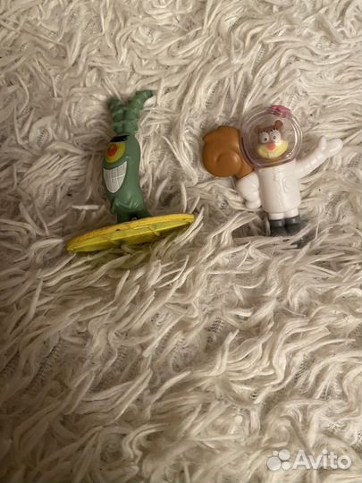 Фигурки страшные из спанч boba и ворон