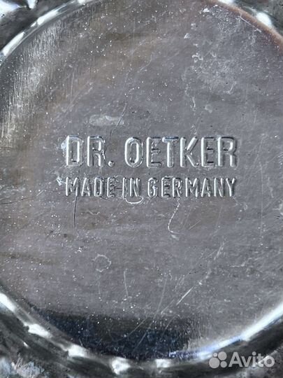 Металлические формочки для тарталеток 6шт Oetker