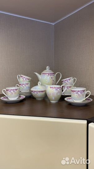 Сервиз кофейный Кольдиц гдр, фарфор