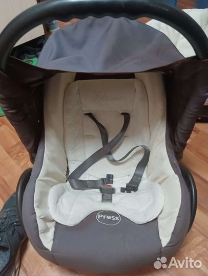 Коляска 3 в 1 прогулочная автолюлька переноска