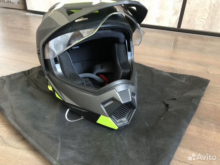 Шлем мотард ataki jk802