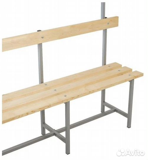 Скамейки с вешалками для раздевалок