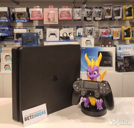 Sony PS4 Slim 1TB + 11 игр,обмен на вашу косноль