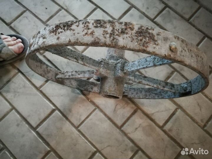 Кованное колесо