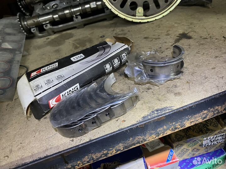 Вкладыши коренные king mb612am0.25