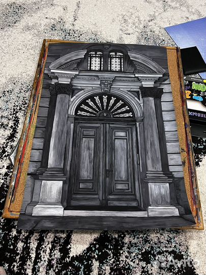 Рисую на заказ на холсте, ручная работа