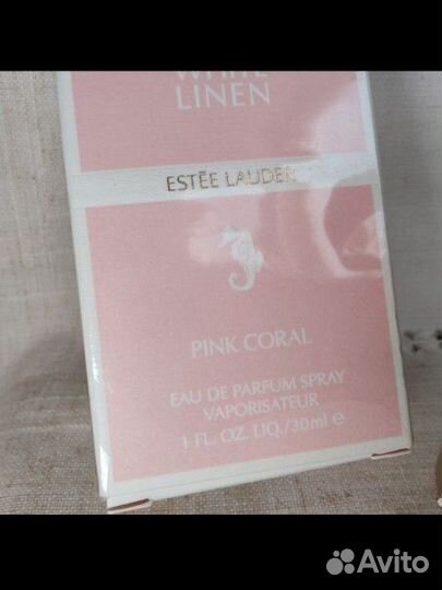 Estee Lauder Pure white linen Pink coral edp