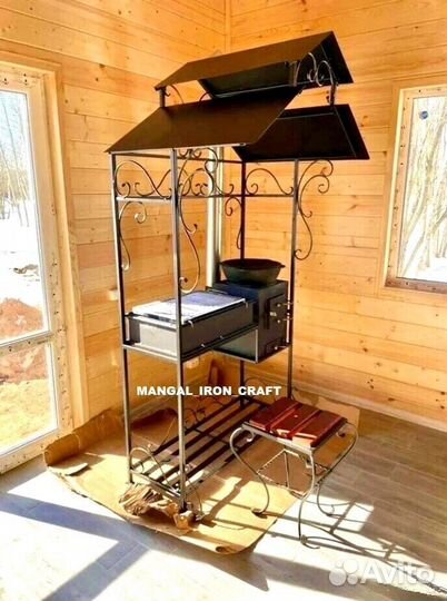 Мангал кованый