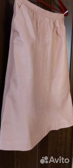 Кожаная юбка натуральная 44 46