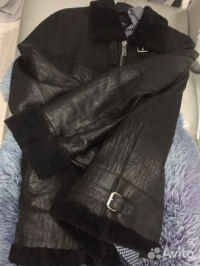 Дубленка натуральная Пилот/Авиатор 48