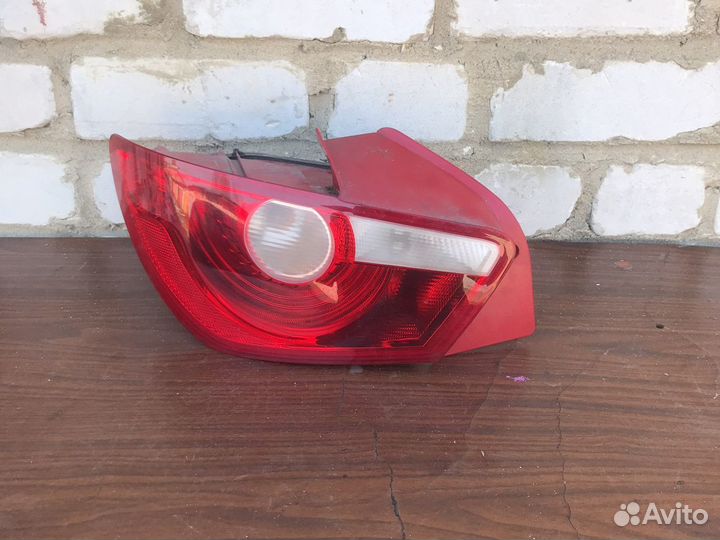 Фонарь задний сеат ибица купе 6j3