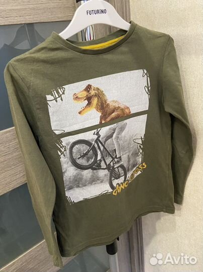 Лонгслив, футболка с длинным рукавом 134