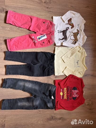 Набор пакет вещей на дев18-24 мес в идеале бренды