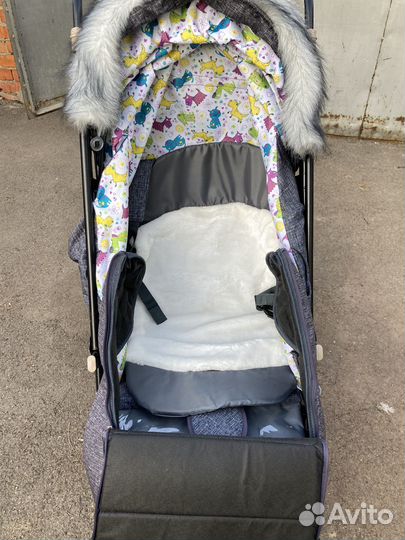 Детские санки с колесами