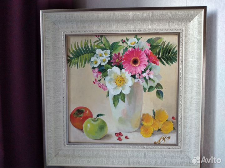 Картина маслом на холсте 30х30