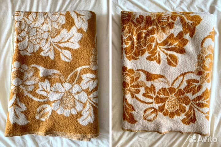 Одеяло верблюжье двухстороннее Китай времен СССР