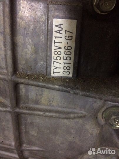 МКПП Subaru Impreza ty758vt1aa