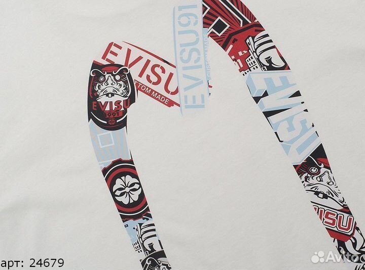 Футболка Evisu Чёрная