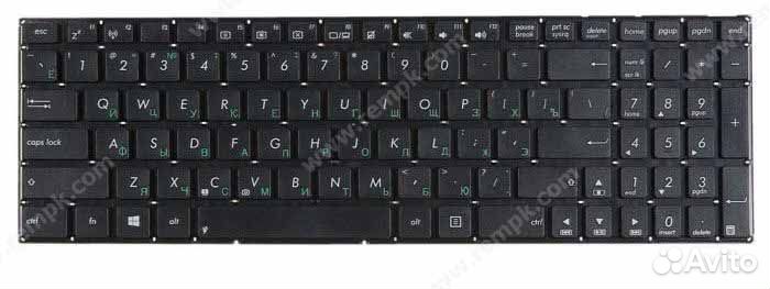 Клавиатура Asus X551CA, X551MA, X553 aexjcu01110 ч