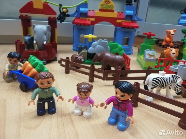 Lego duplo оригинал зоопарки